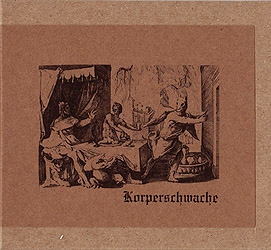 KORPERSCHWACHE - Eight Velvet Paintings For Helen Keller cover 