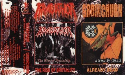 KRABATHOR - The Rise of Brutality / Already Dead cover 