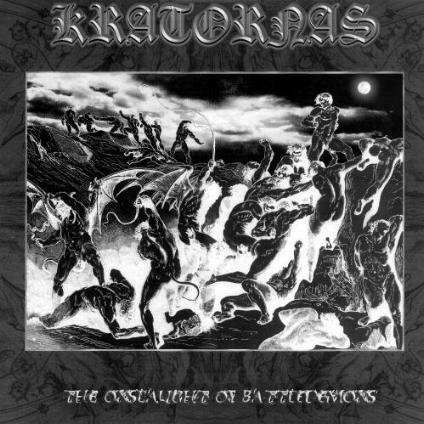 KRATORNAS - The Onslaught of Battledemons cover 