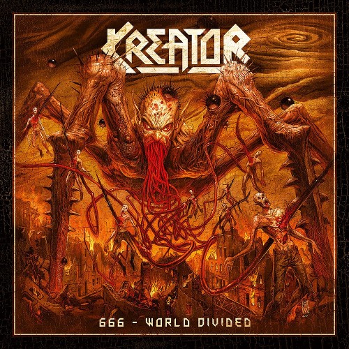 KREATOR - 666 - World Divided / Checkmate cover 