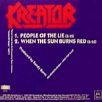 KREATOR - People of the Lie / When the Sun Burns Red cover 