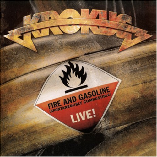 KROKUS - Fire And Gasoline Live! cover 
