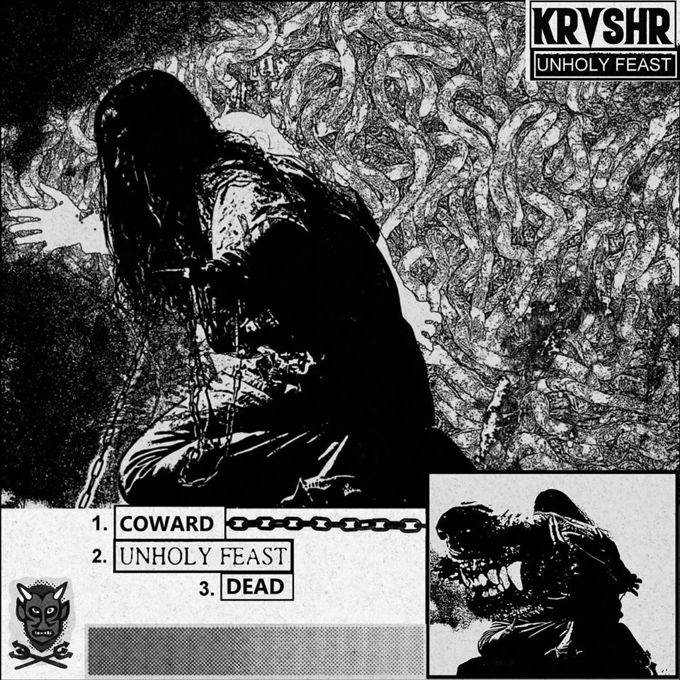 KRVSHR - Unholy Feast cover 