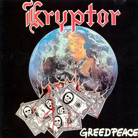 KRYPTOR - Greedpeace cover 