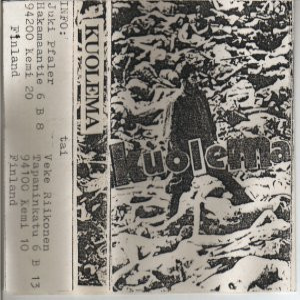 KUOLEMA - Kuolema cover 