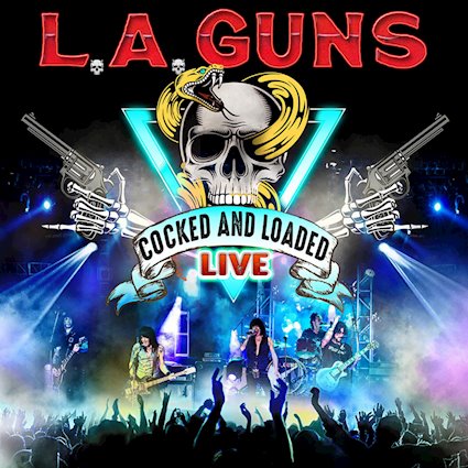 L.A. GUNS - Cocked and Loaded Live cover 