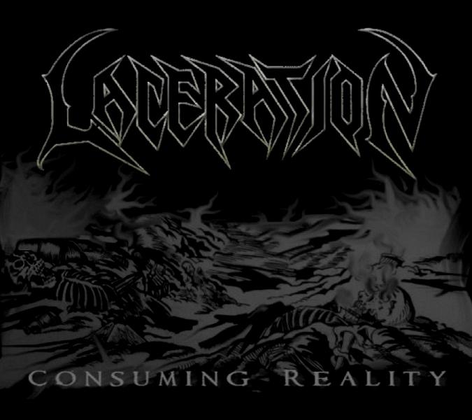 LACERATION - Consuming Reality cover 