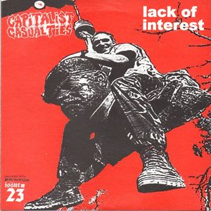 LACK OF INTEREST - Capitalist Casualties / Lack Of Interest cover 