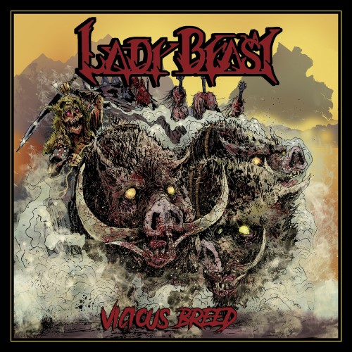 LADY BEAST - Vicious Breed cover 
