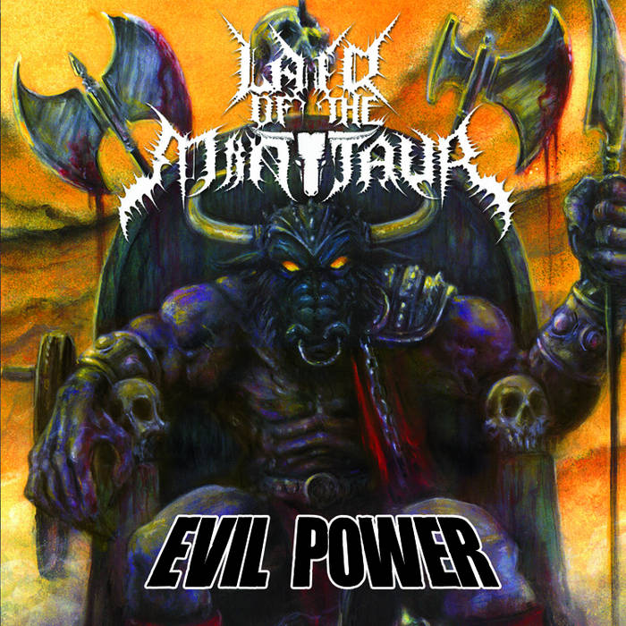 LAIR OF THE MINOTAUR - Evil Power cover 