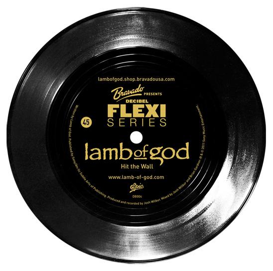 LAMB OF GOD - Decibel Flexi Series - Hit the Wall cover 