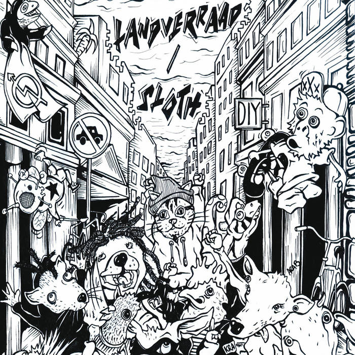 LANDVERRAAD - Landverraad / Sloth cover 