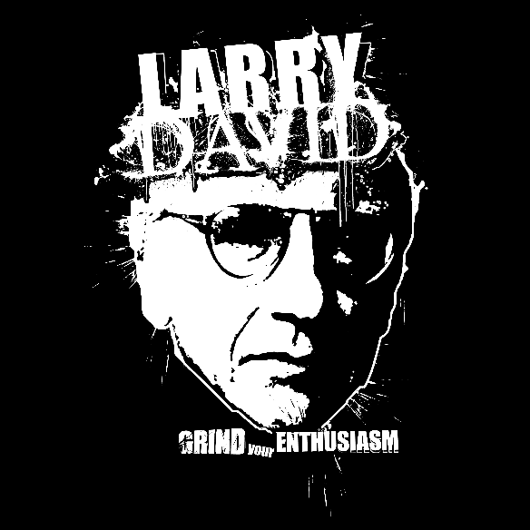 LARRY DAVID - Grind Your Enthusiasm cover 