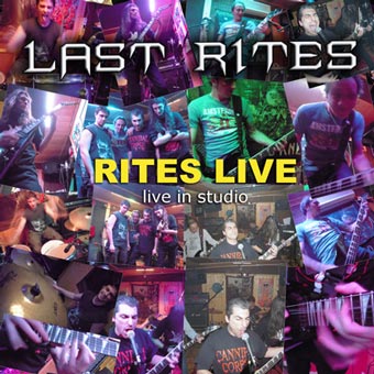 LAST RITES - Rites Live - Live in Studio cover 
