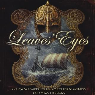 LEAVES' EYES - We Came with the Northern Winds – En Saga I Belgia cover 