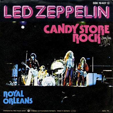 LED ZEPPELIN - Candy Store Rock / Royal Orleans cover 
