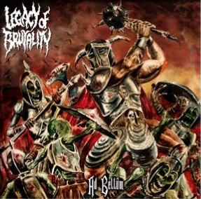 LEGACY OF BRUTALITY - Ad Bellum cover 