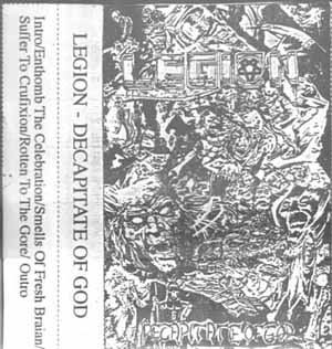 LEGION - Decapitate of God cover 