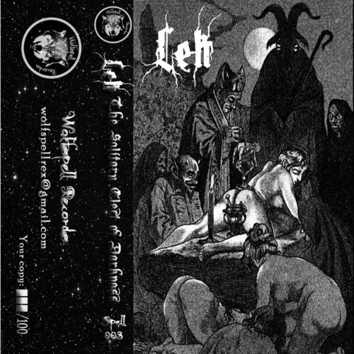 LĘK - The Solitary Elect of Darkness cover 