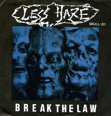 LESS HAZE - Break The Law cover 