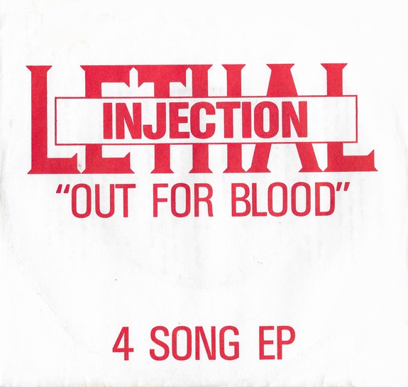 LETHAL INJECTION (NJ) - Out For Blood cover 