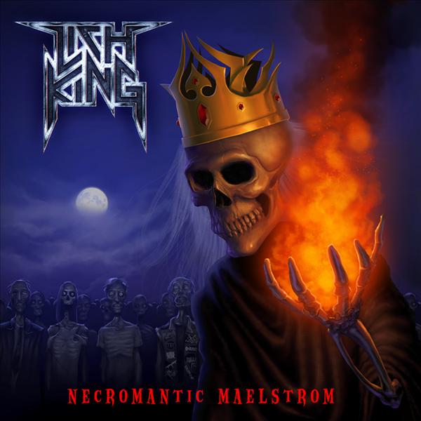LICH KING - Necromantic Maelstrom cover 
