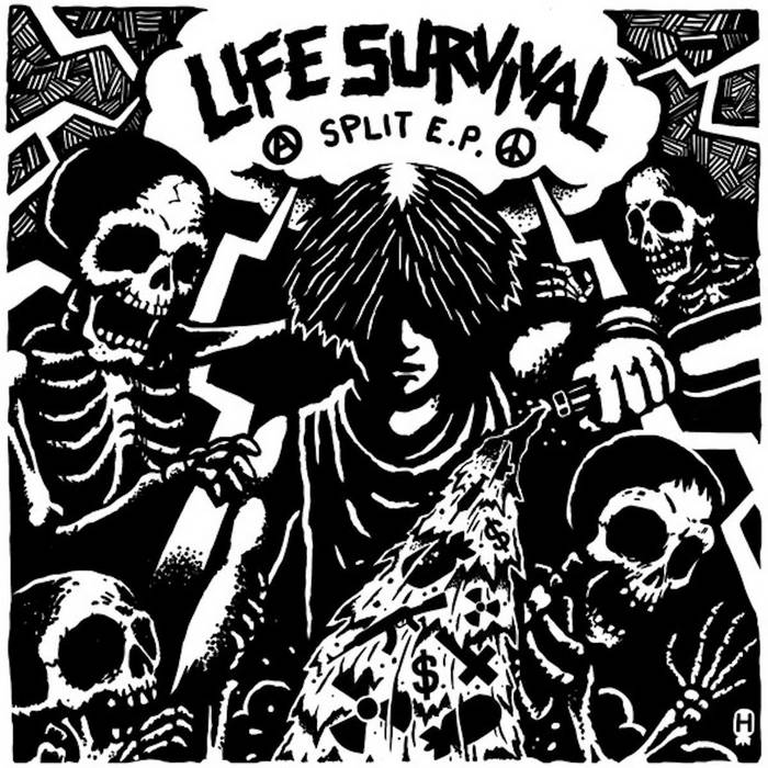LIFE - Life Survival Split E.P. cover 