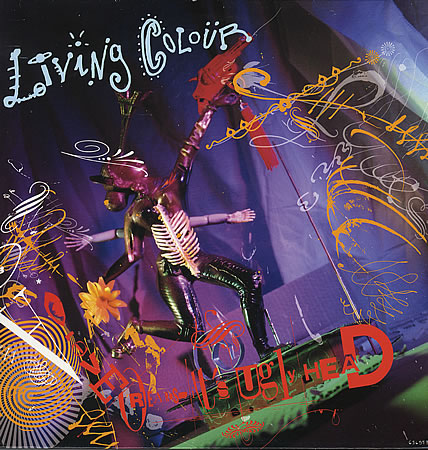 LIVING COLOUR - Love Rears Its Ugly Head cover 
