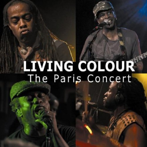 LIVING COLOUR - The Paris Concert cover 