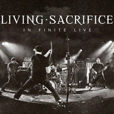 LIVING SACRIFICE - In Finite Live cover 