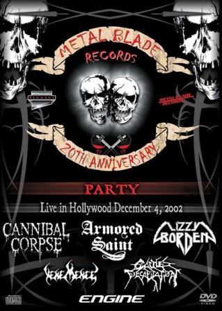 LIZZY BORDEN - Metal Blade Records: 20th Anniversary Party cover 