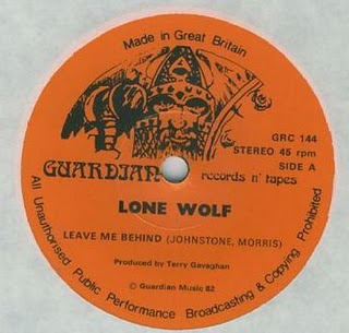 LONE WOLF (DURHAM) - Leave Me Behind cover 