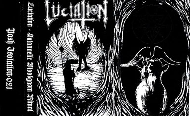 LUCIATION - Satanaelic Bloodgasm Ritual cover 