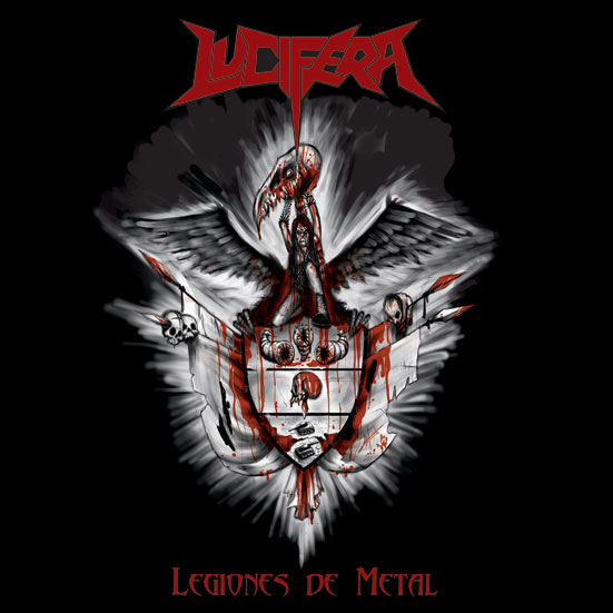 LUCIFERA - Legiones de Metal cover 