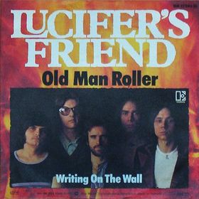 LUCIFER'S FRIEND - Old Man Roller / Writing On The Wall cover 