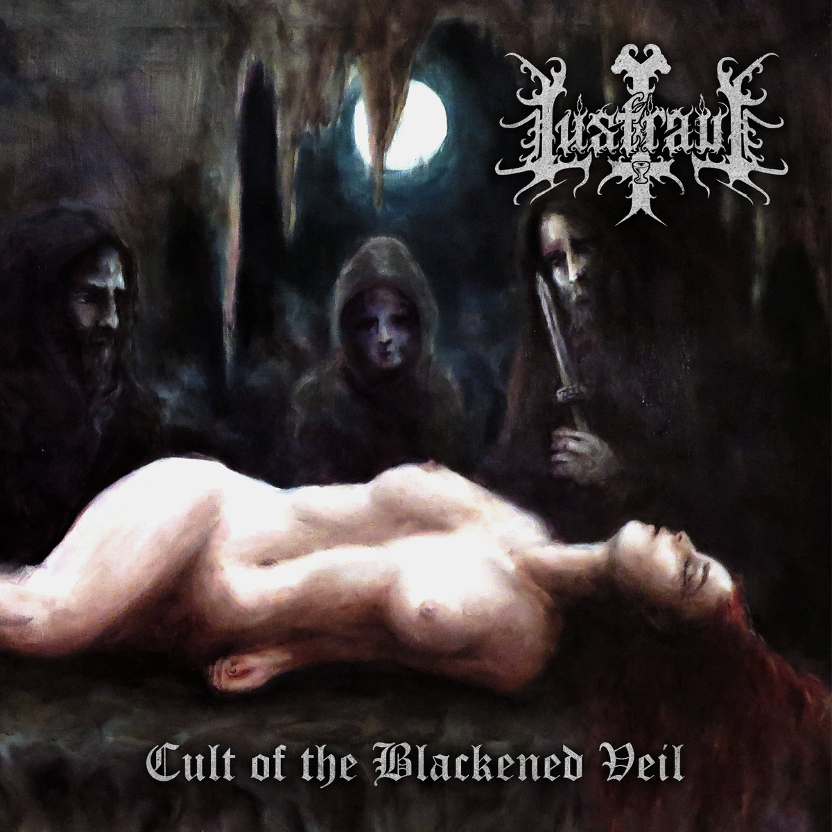 LUSTRAVI - Cult of the Blackened Veil cover 