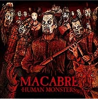 MACABRE (IL) - Human Monsters cover 