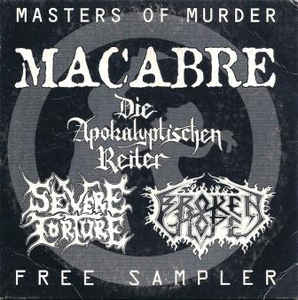 MACABRE (IL) - Masters of Murder cover 