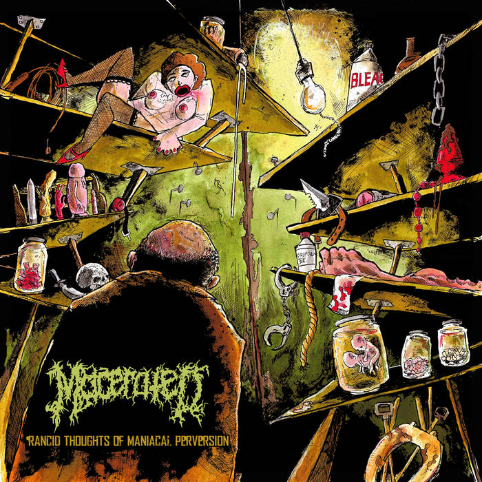 MACERATED - Incinerate The Unjust In The Fires Of The Aborted cover 