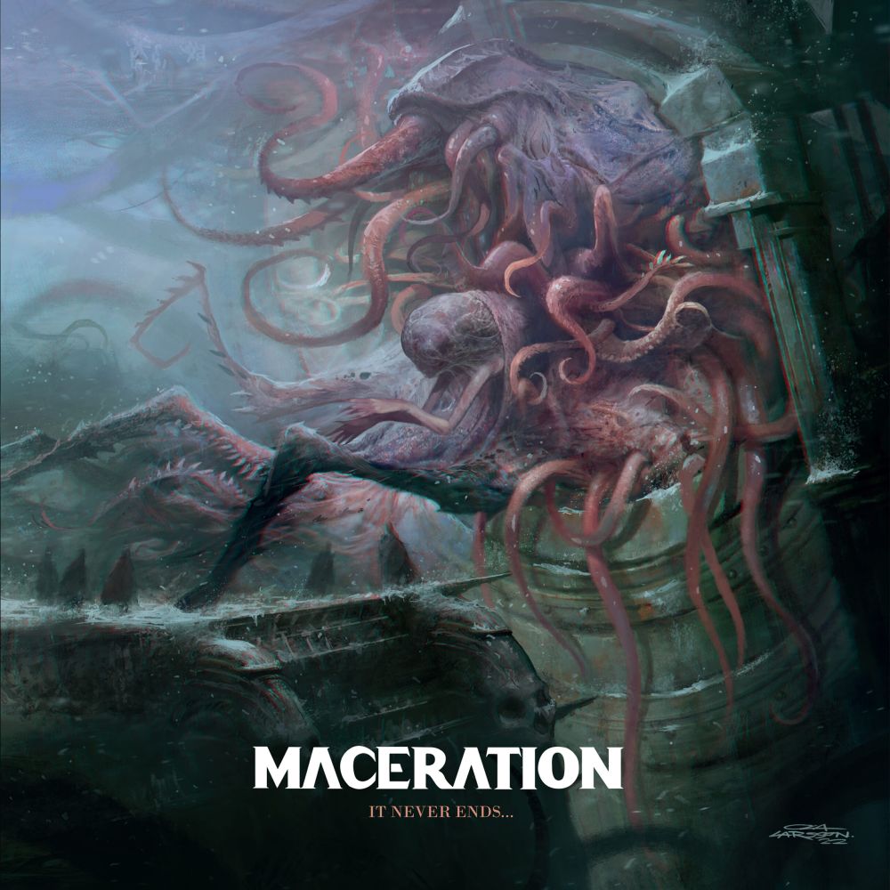 MACERATION - It Never Ends... cover 