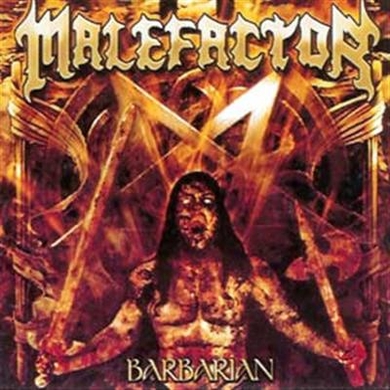 MALEFACTOR - Barbarian cover 