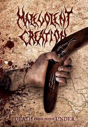 MALEVOLENT CREATION - Death from Down Under cover 
