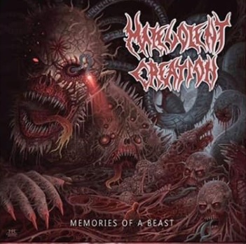 MALEVOLENT CREATION - Memories Of A Beast cover 