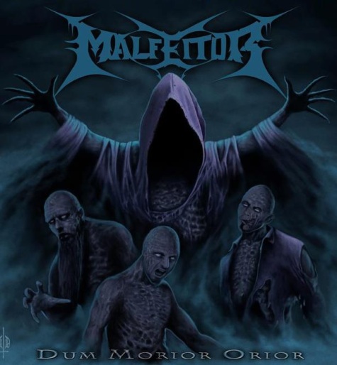 MALFEITOR - Dum Morior Orior cover 