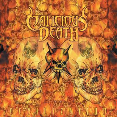 MALICIOUS DEATH - Devilization cover 