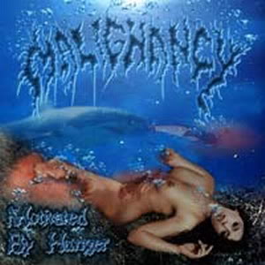 MALIGNANCY - Motivated by Hunger cover 