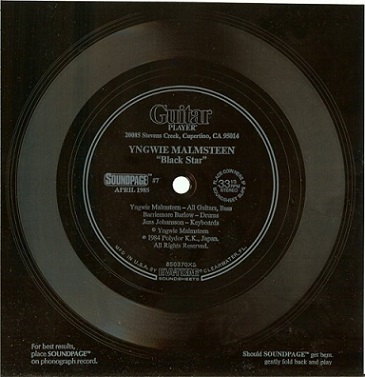 YNGWIE J. MALMSTEEN - Black Star cover 