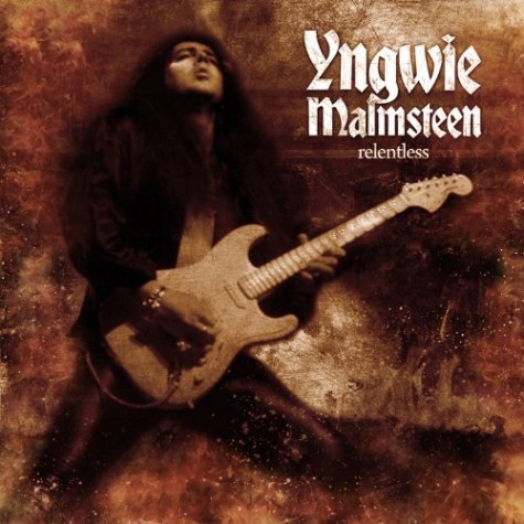 YNGWIE J. MALMSTEEN - Relentless cover 