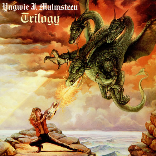 YNGWIE J. MALMSTEEN - Trilogy cover 