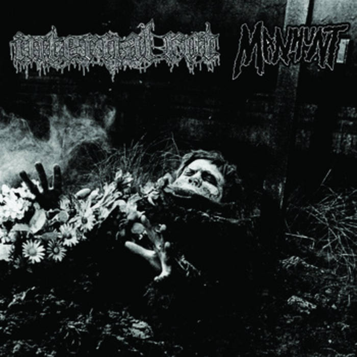 MANHUNT - Internal Rot / Manhunt cover 